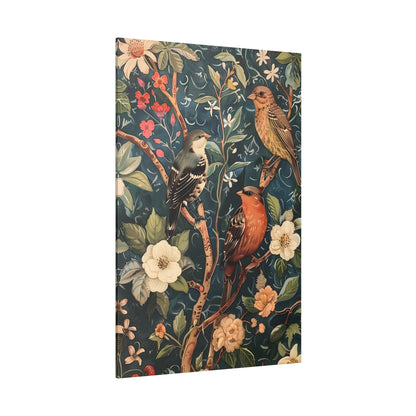 .75" Matte Canvas - Robin and Sparrow Symphony