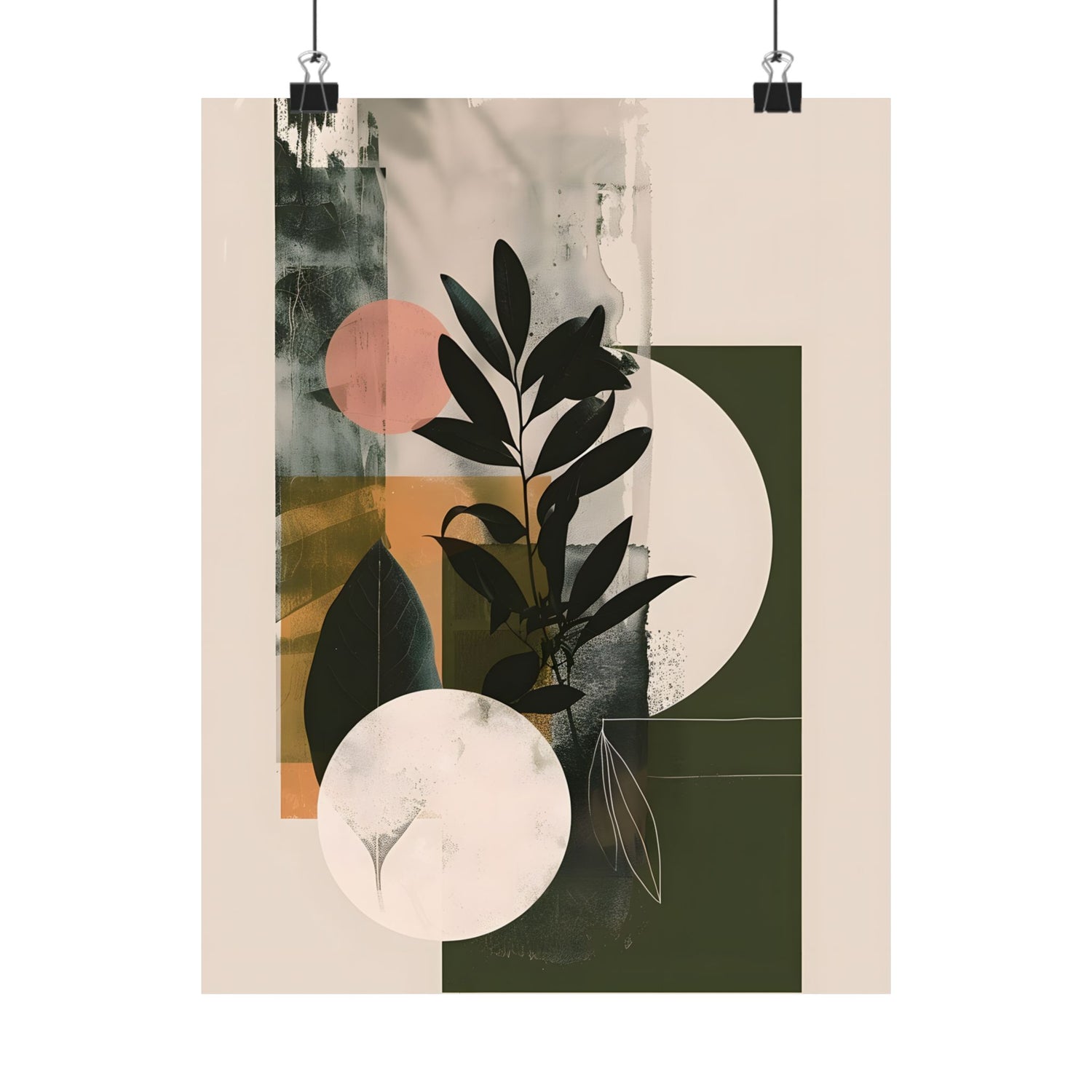 Earthy Geometric Botanicals