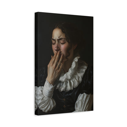 1.25" Matte Canvas - Oh No, It Hit Me