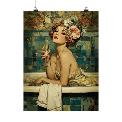 Champagne Bathtub Coquette