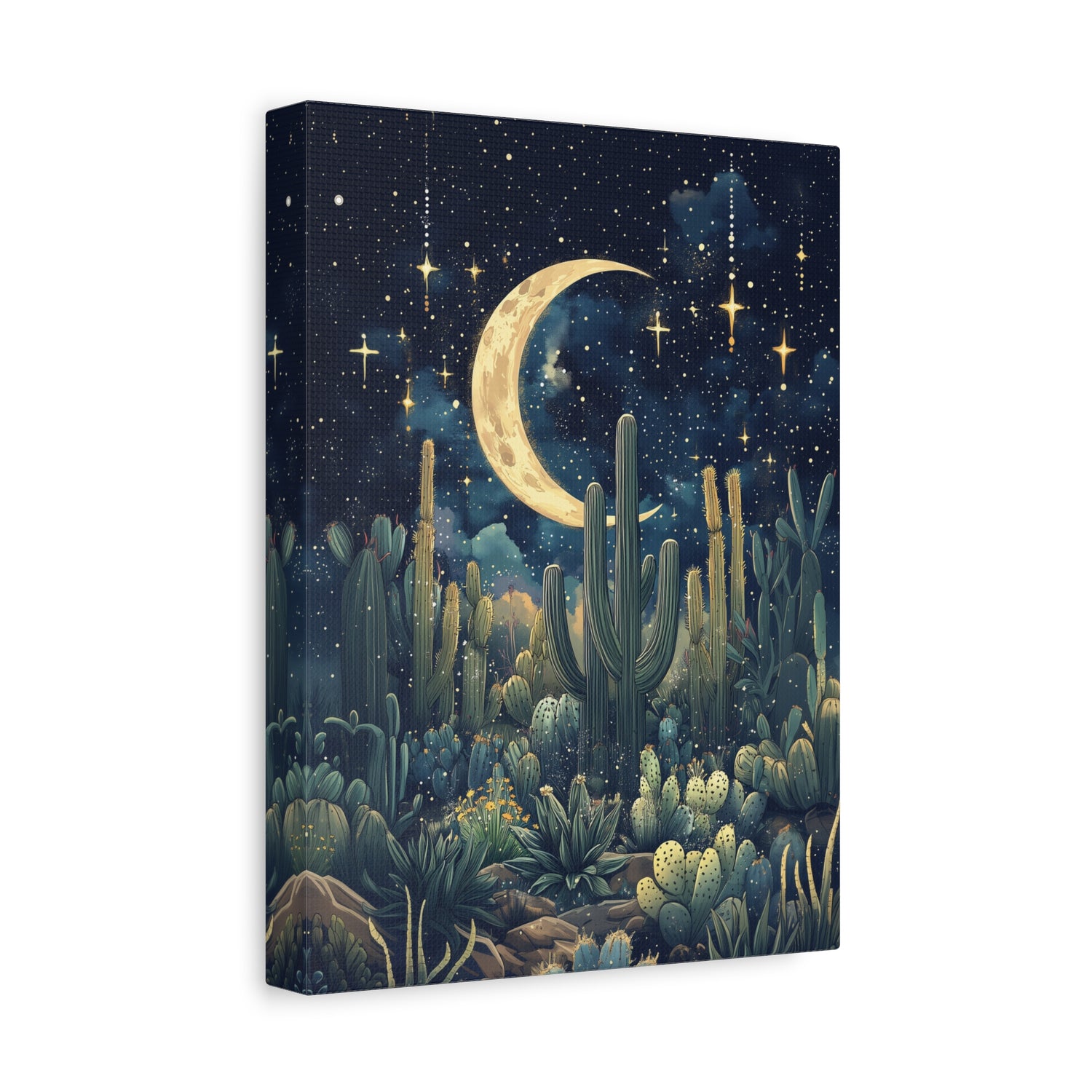1.25" Matte Canvas - Dreamy Desert Night