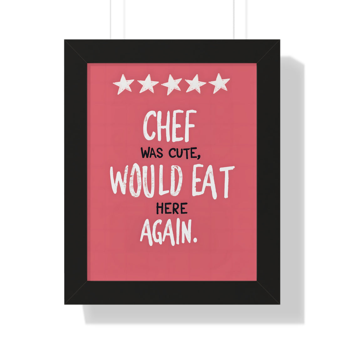 Framed Paper Print - Chef’s Charm