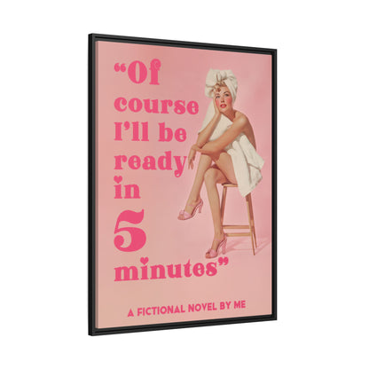 Framed Canvas - Ready in 5 Minutes