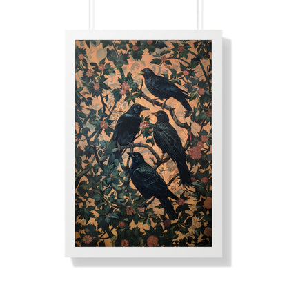 Framed Paper Print - Rook&