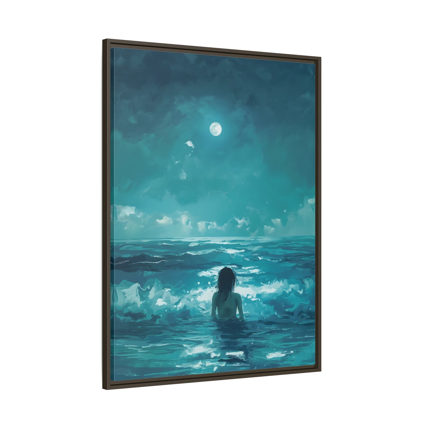 Framed Canvas - Married to the Sea
