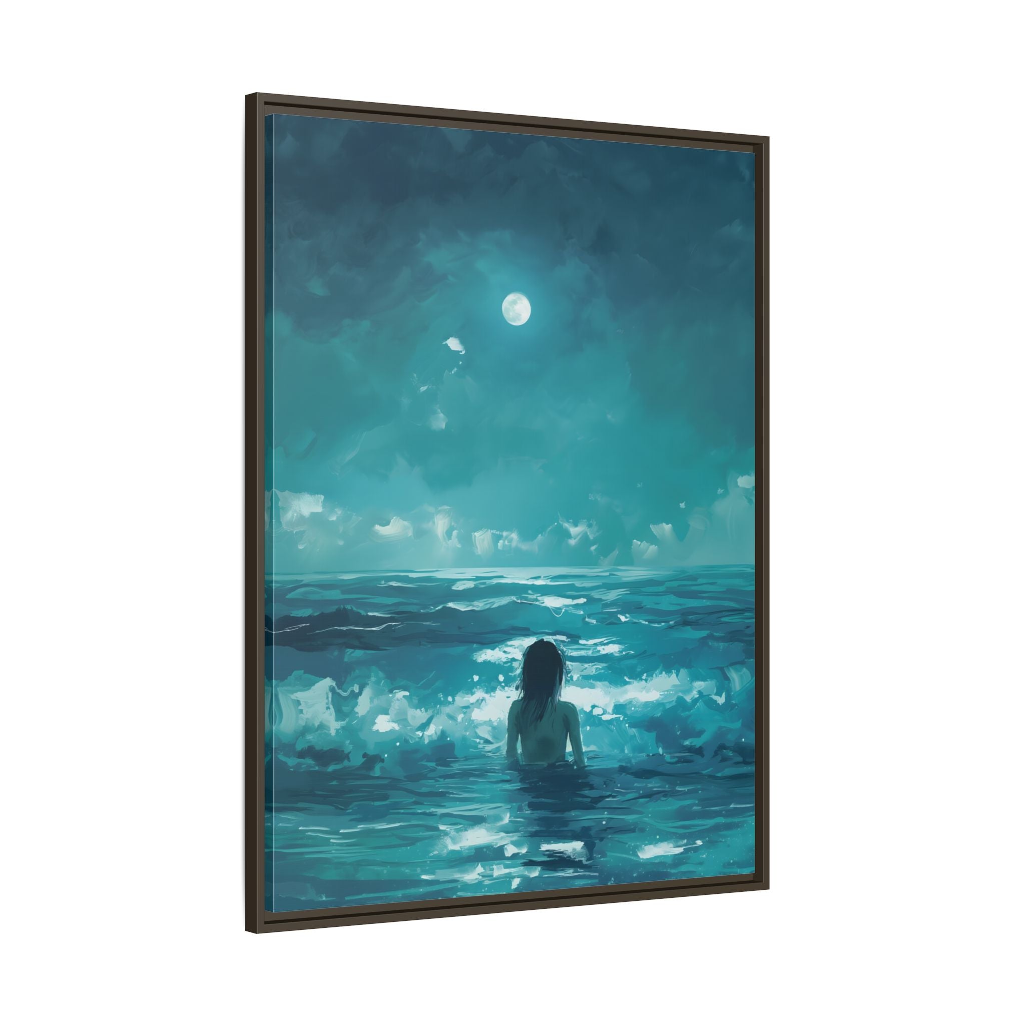 Framed Canvas - Married to the Sea