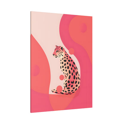 .75&quot; Matte Canvas - Cheetah&