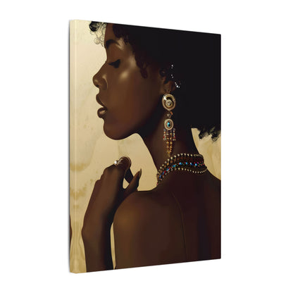 .75" Matte Canvas - Regal Jewel Toned Muse