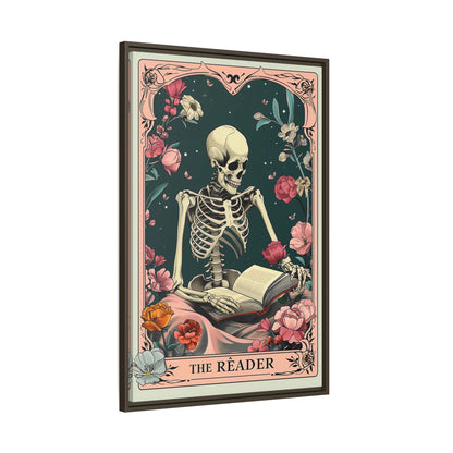 Framed Canvas - The Eternal Reader
