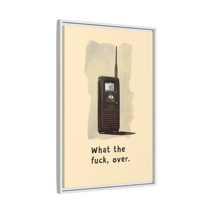 Framed Canvas - Walkie Talkie WTF Moment