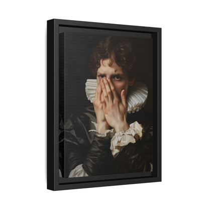 Framed Canvas - The Foul Flush Reaction