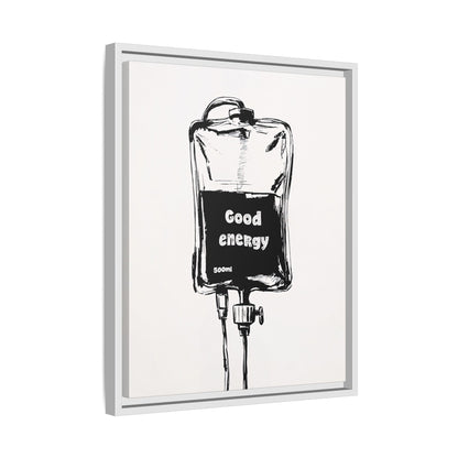 Framed Canvas - Good Energy IV Bag