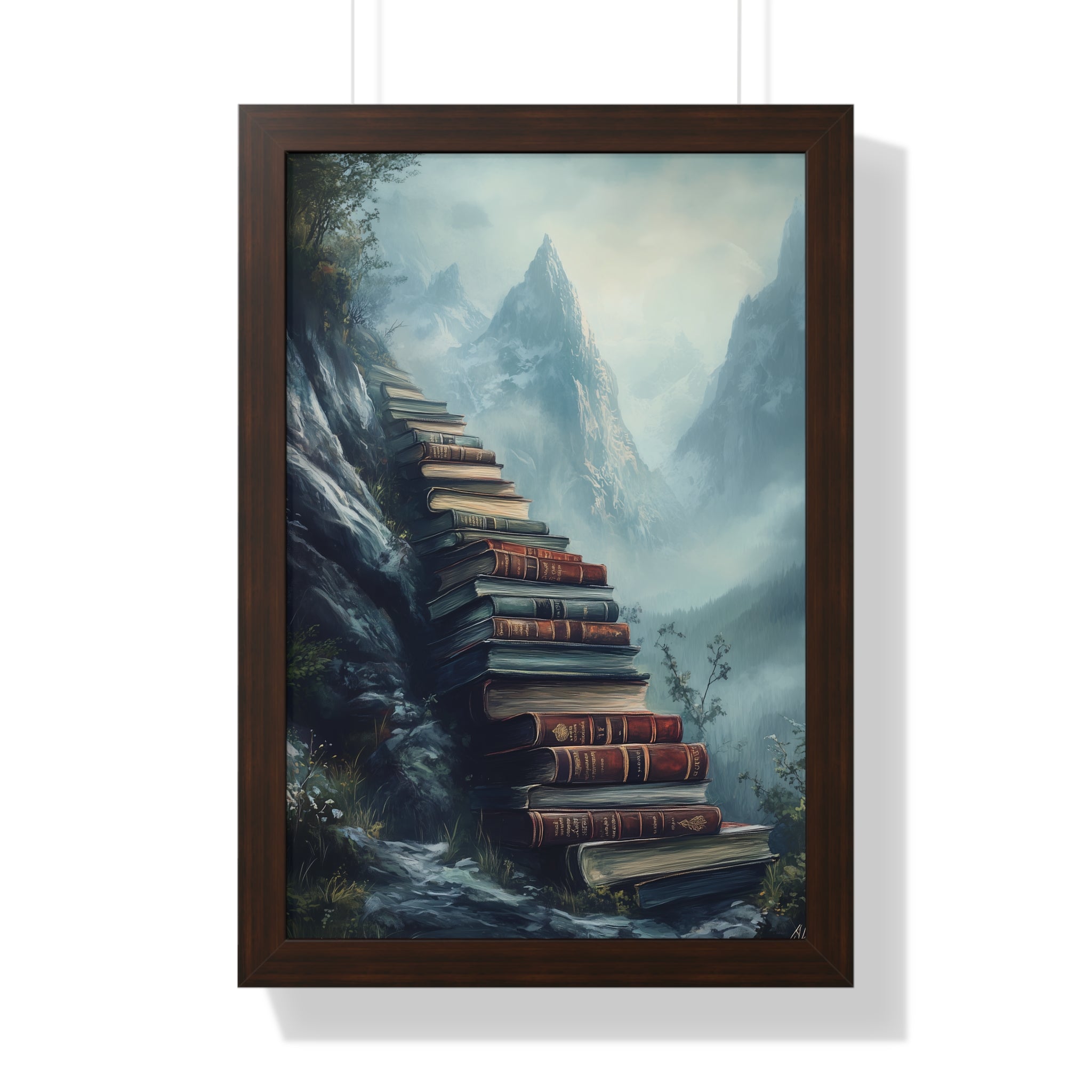 Framed Paper Print - Journey of Knowledge