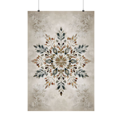 Nordic Botanical Snowflake