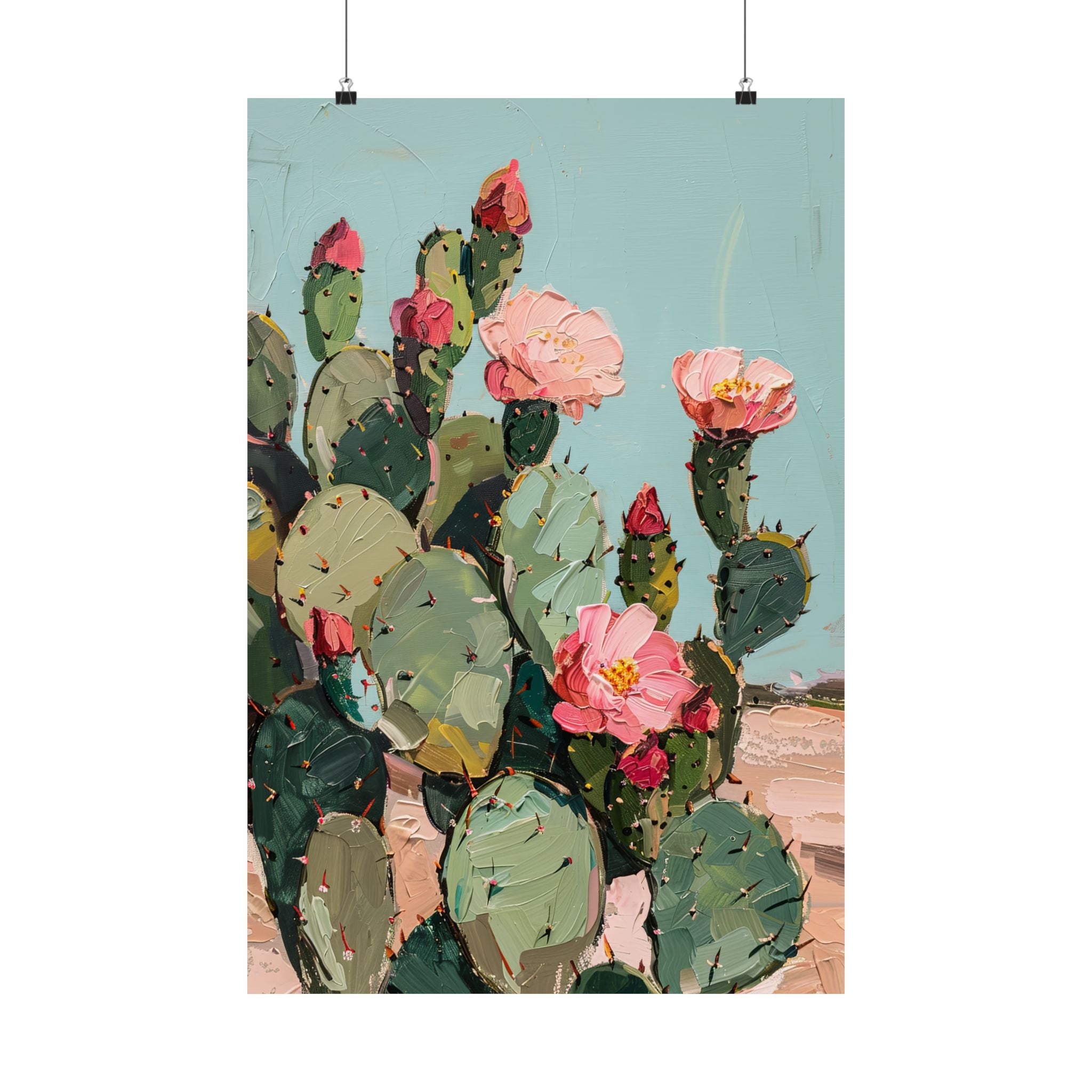 Arizona Blooming Cactus Color