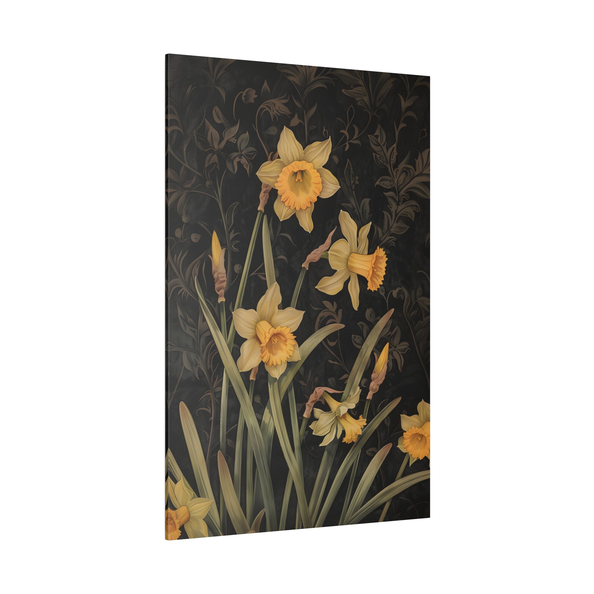 .75&quot; Matte Canvas - Golden Daffodils&