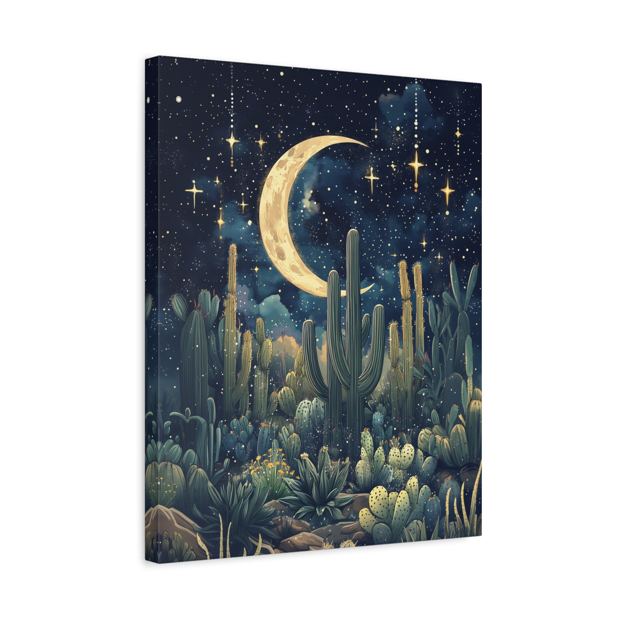 1.25" Matte Canvas - Dreamy Desert Night