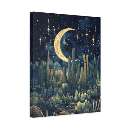 1.25" Matte Canvas - Dreamy Desert Night