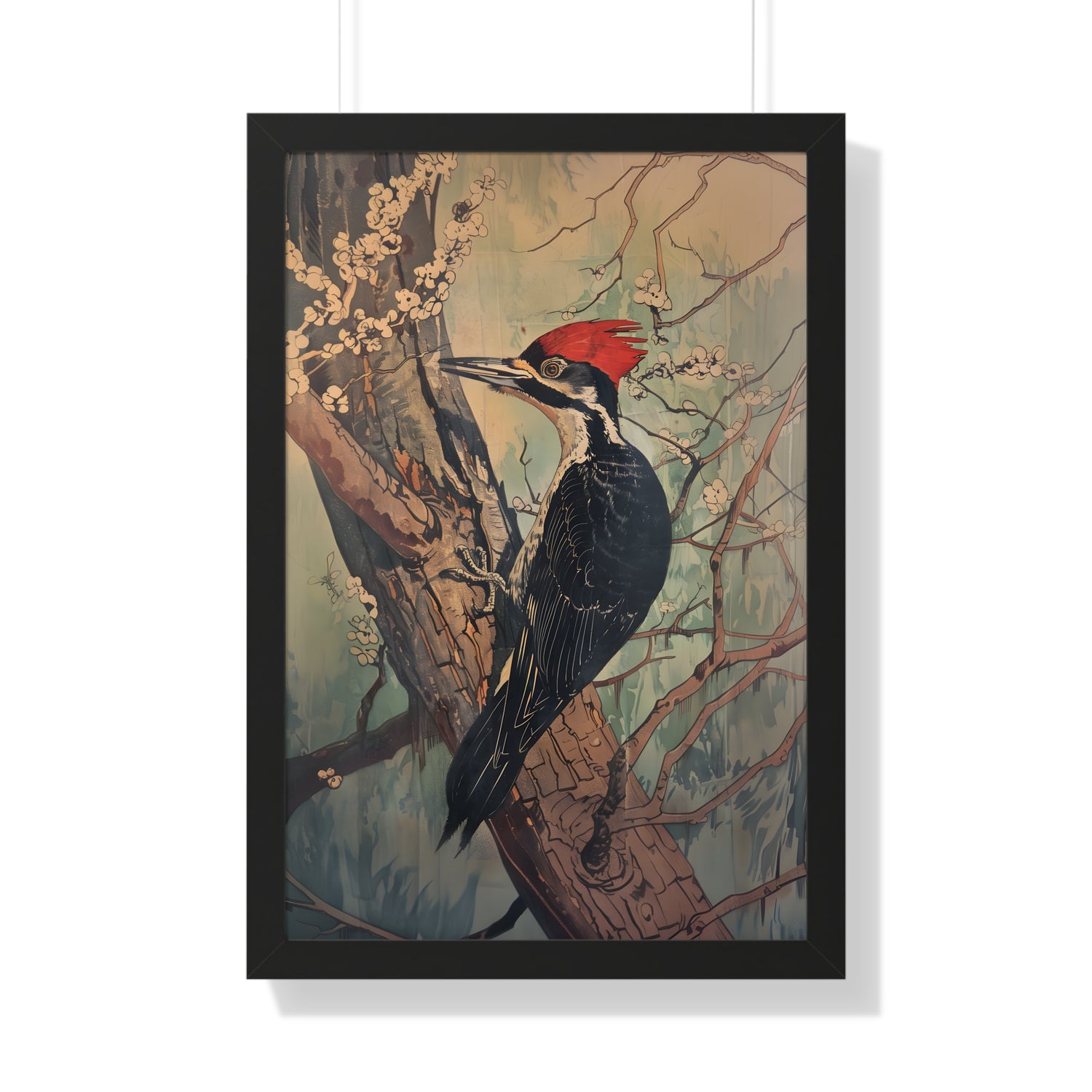 Framed Paper Print - Woodland Sentinel