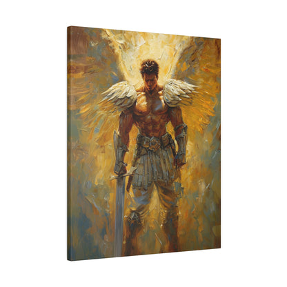 .75&quot; Matte Canvas - Celestial Warrior&