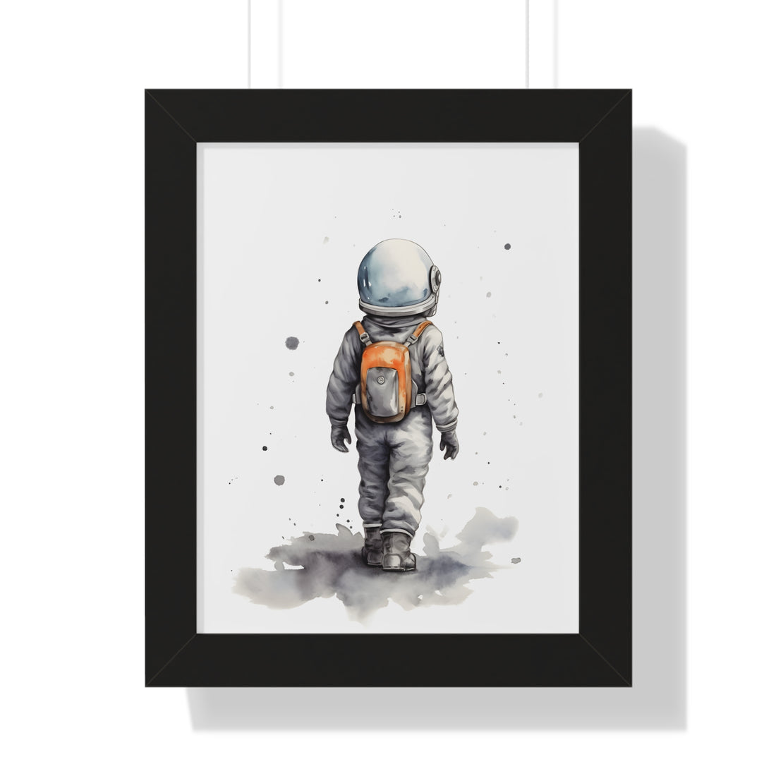 Framed Paper Print - Backpack to the Stars