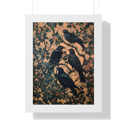 Framed Paper Print - Rook&
