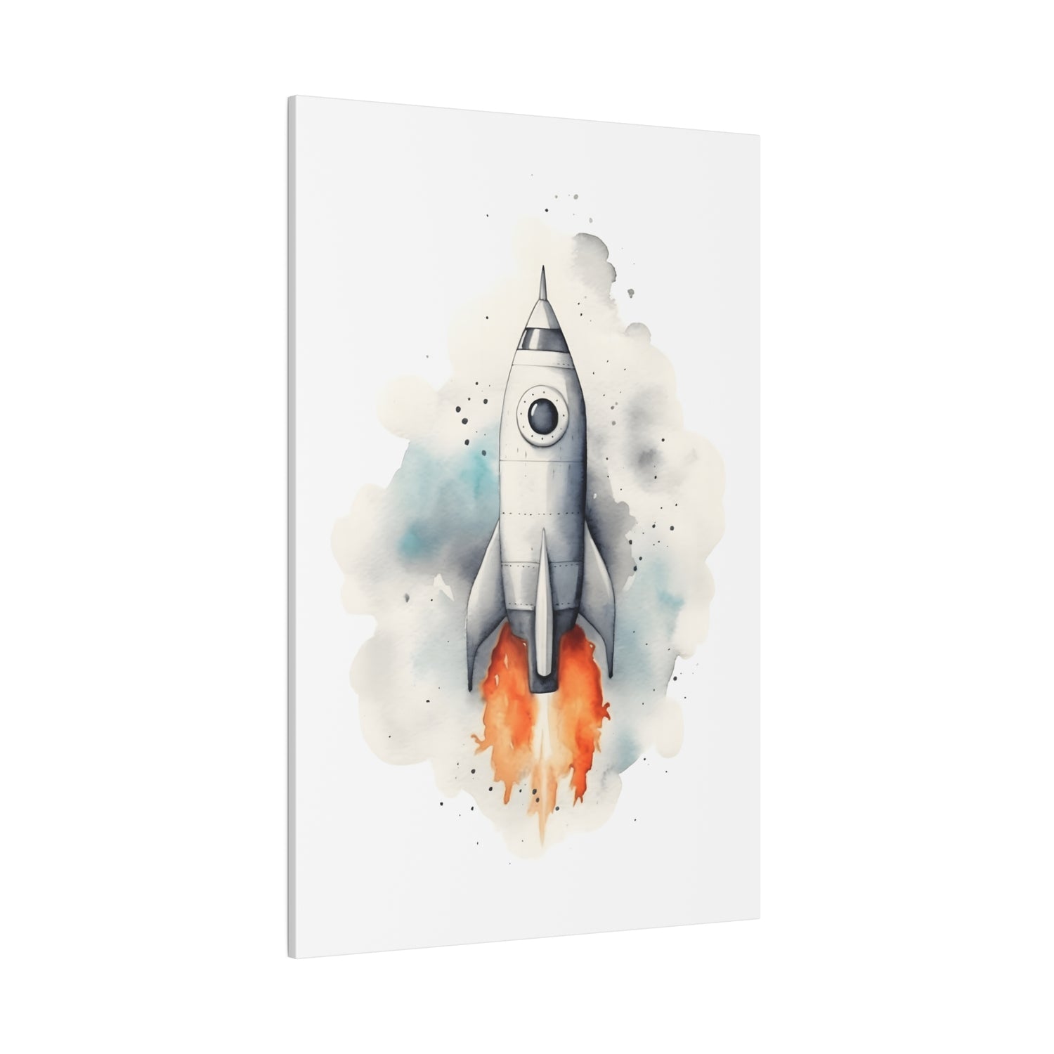 .75&quot; Matte Canvas - Cosmic Liftoff Dreams