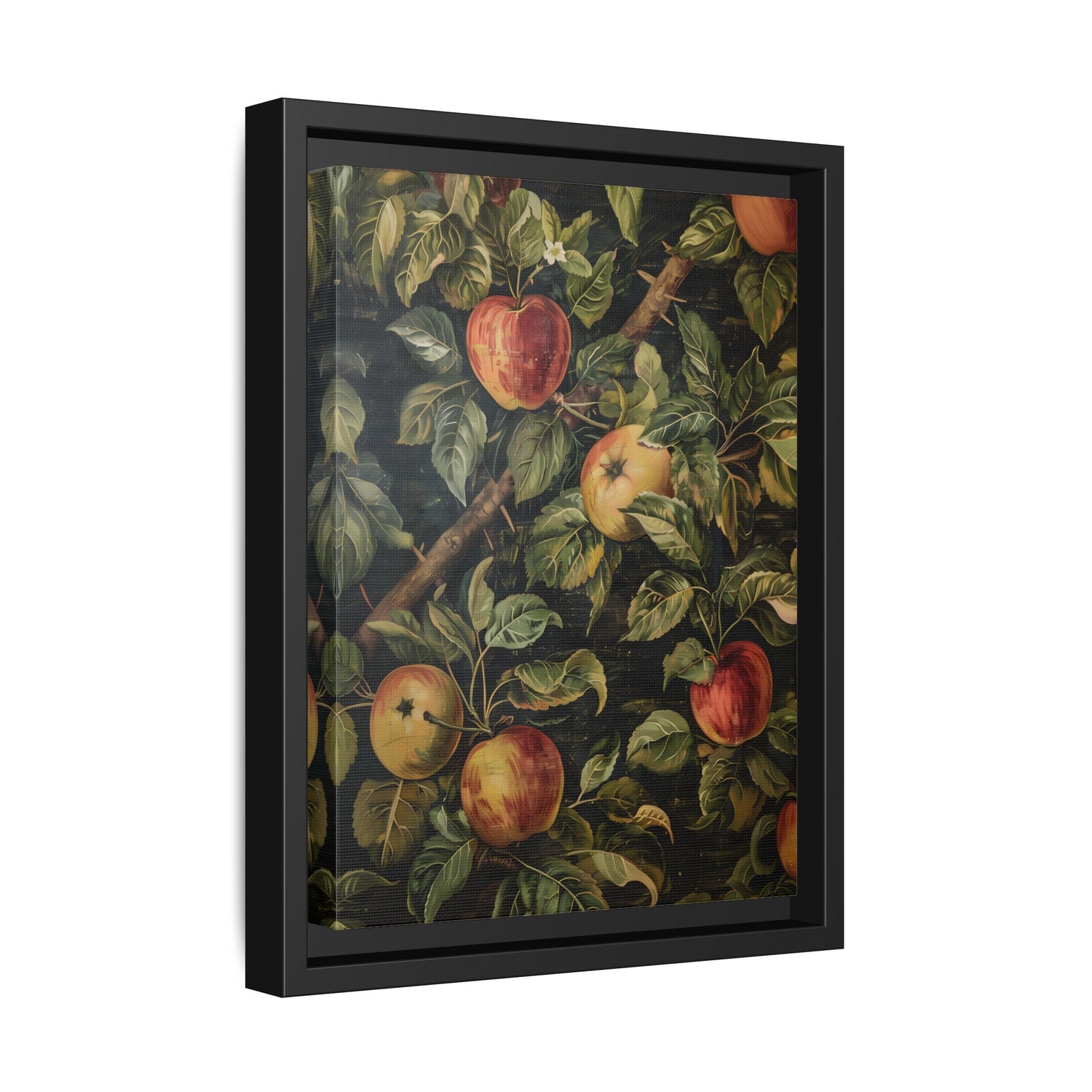 Framed Canvas - Orchard Harvest Apples