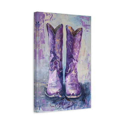 1.25" Matte Canvas - Violet Cowgirl Spirit