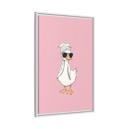 Framed Canvas - Sassy Duck Retreat