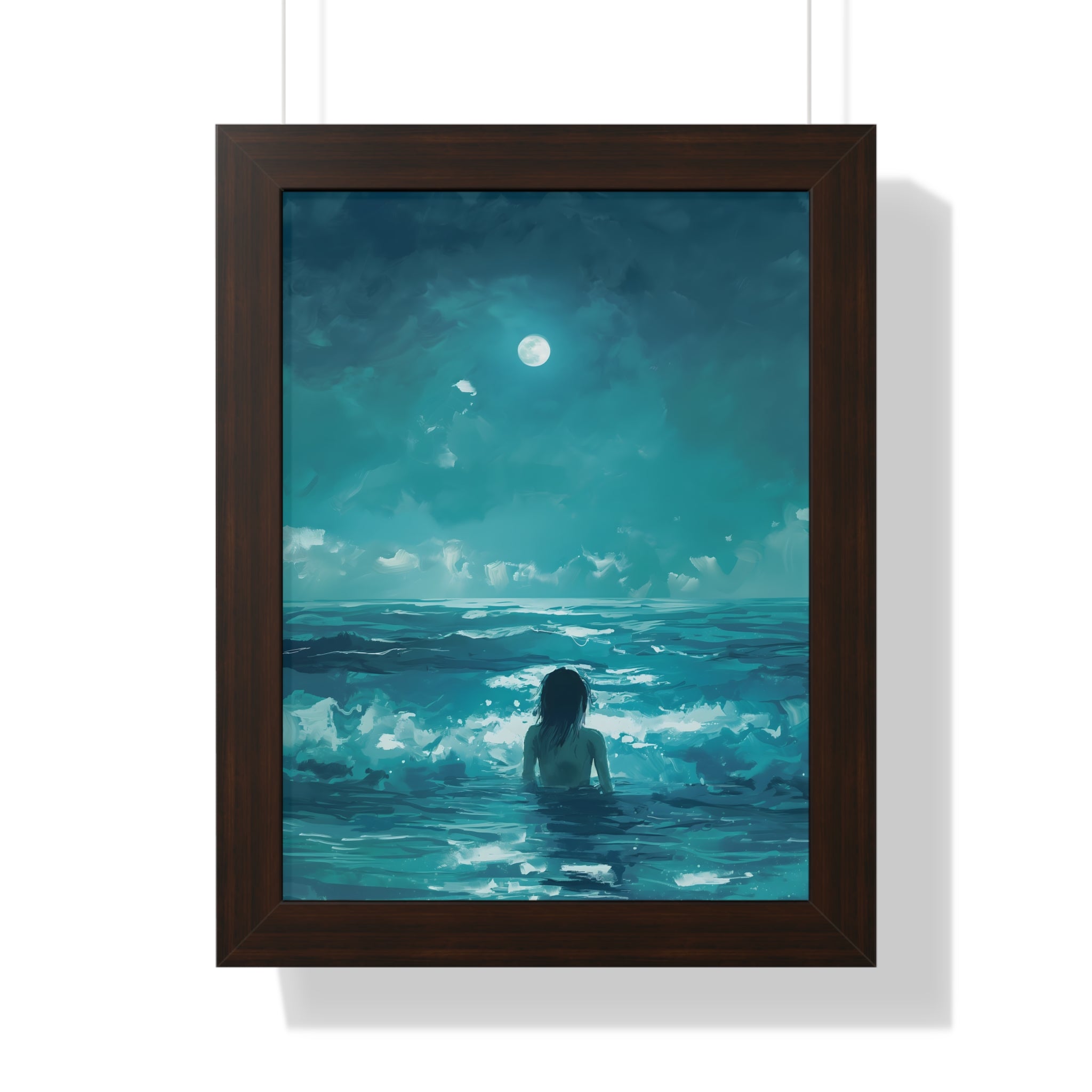 Framed Paper Print - Married to the Sea