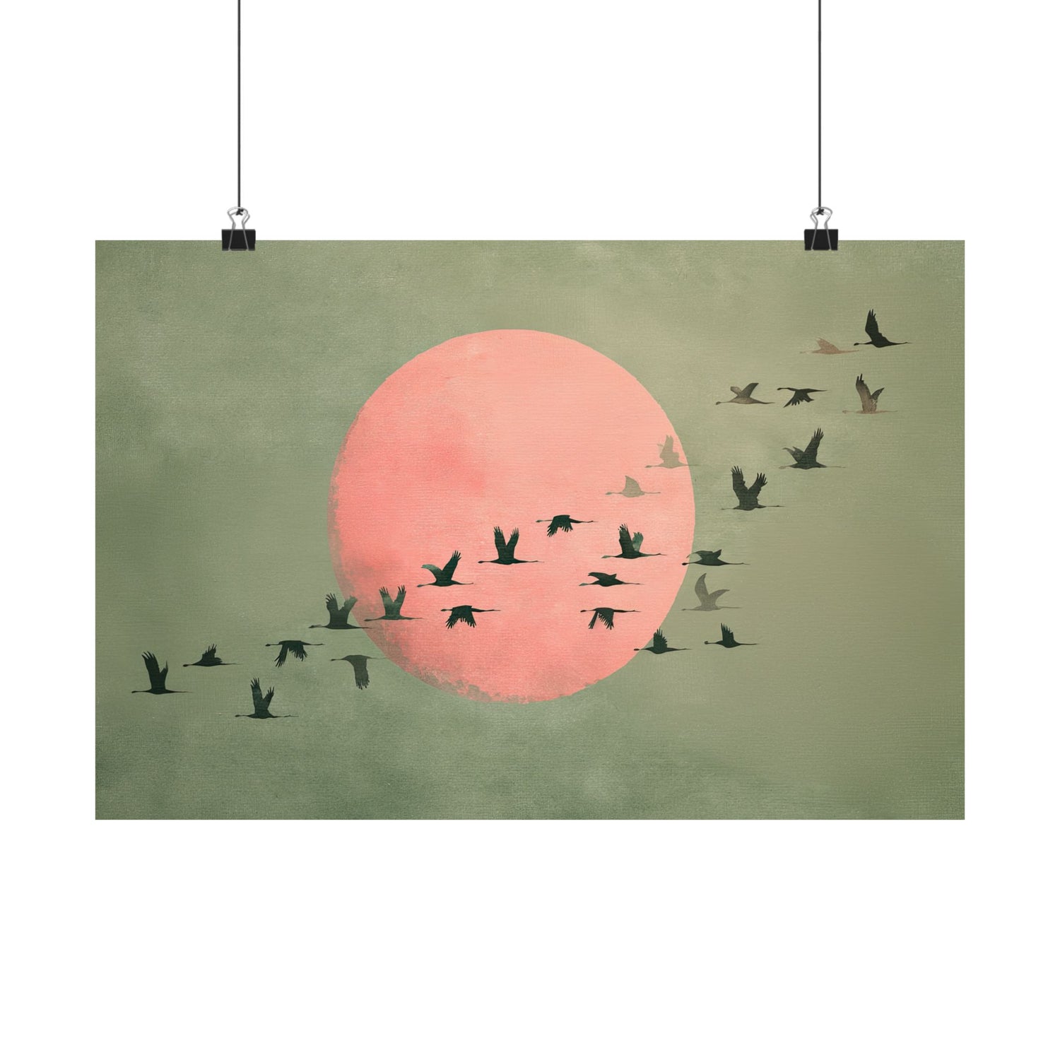 Blush Moon Bird Migration