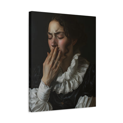 1.25" Matte Canvas - Oh No, It Hit Me