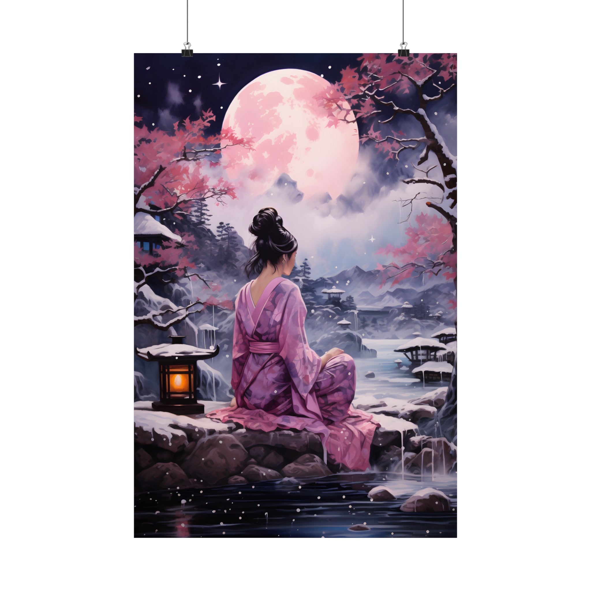 Moonlit Sakura Serenity