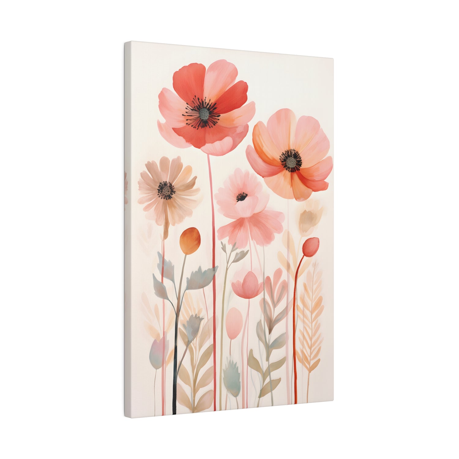 .75&quot; Matte Canvas - Blush Bloom Bouquet