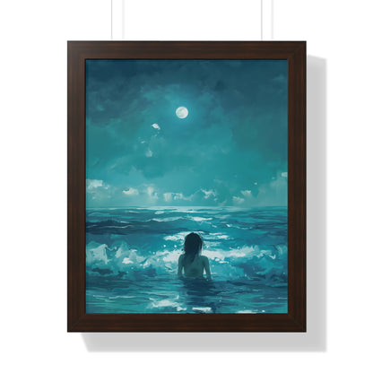 Framed Paper Print - Married to the Sea