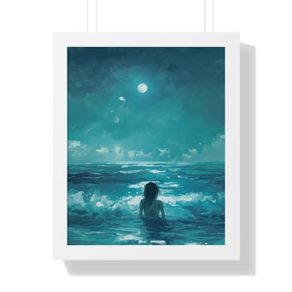 Framed Paper Print - Married to the Sea