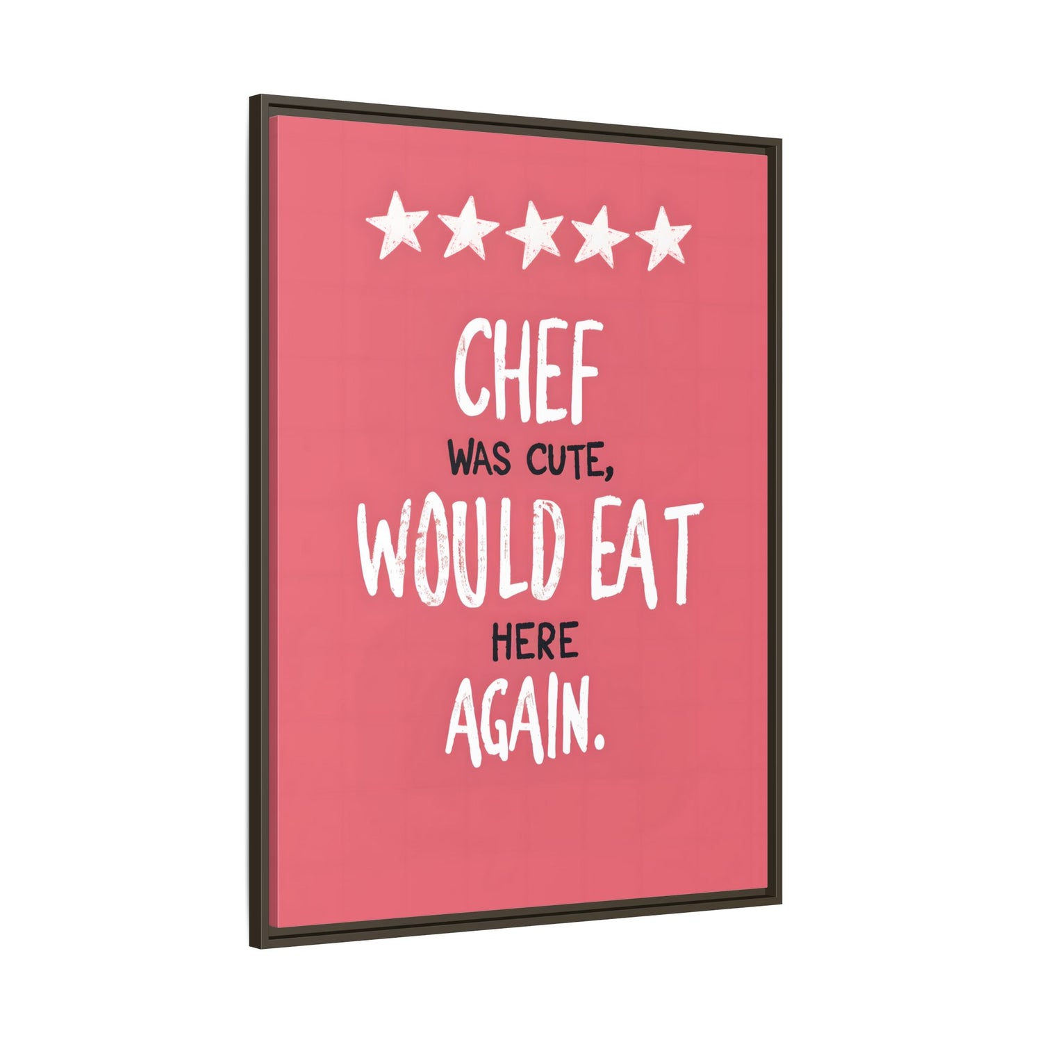 Framed Canvas - Chef’s Charm