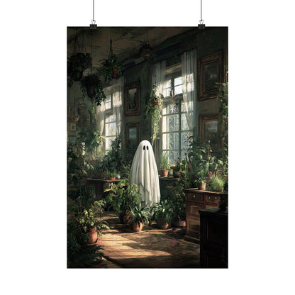 Ghost Among Houseplants