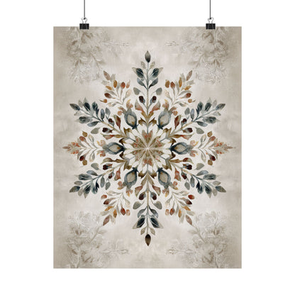 Nordic Botanical Snowflake