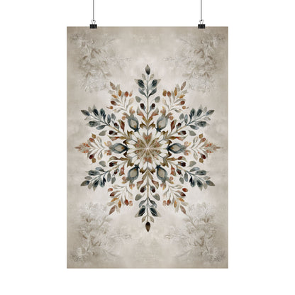 Nordic Botanical Snowflake