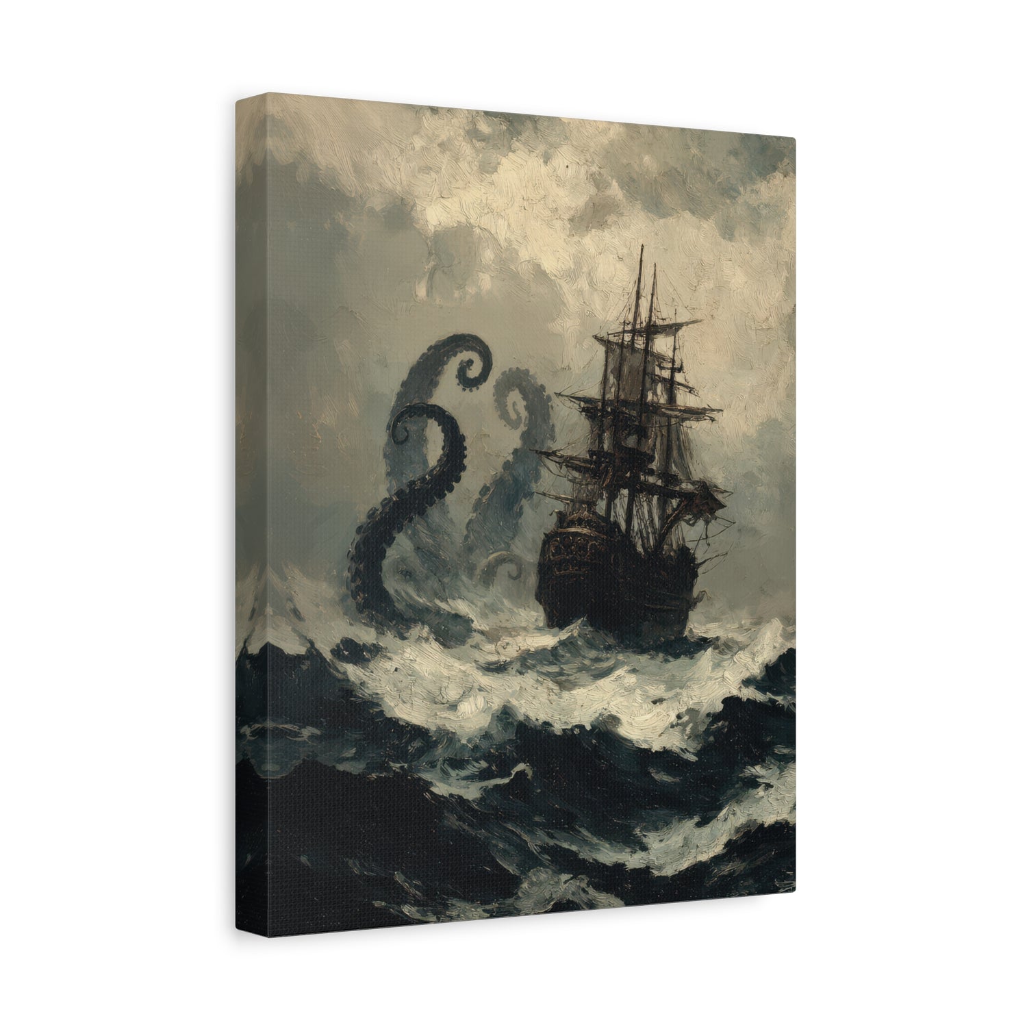 1.25" Matte Canvas - Into the Kraken’s Wake