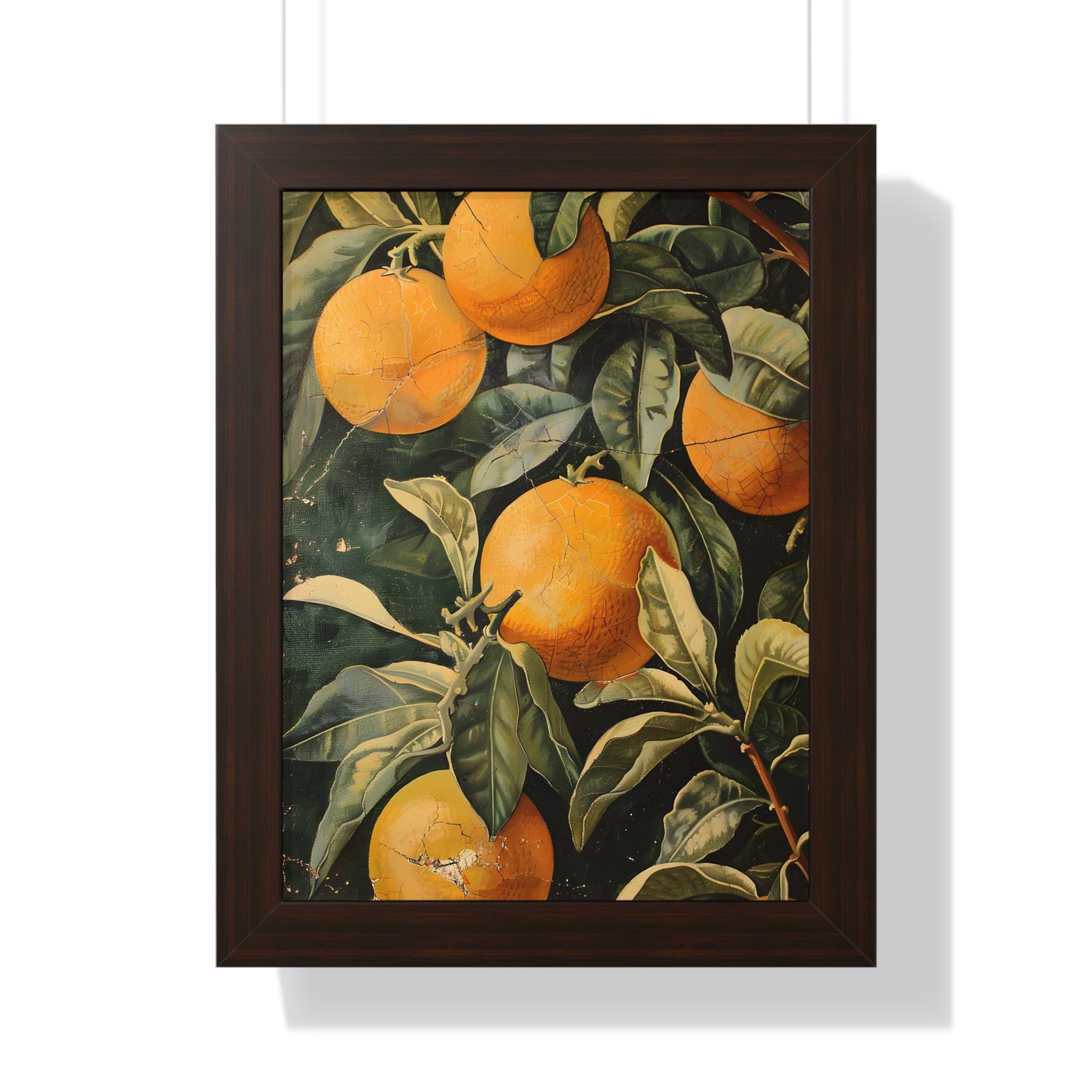 Framed Paper Print - Citrus Grove Splendor