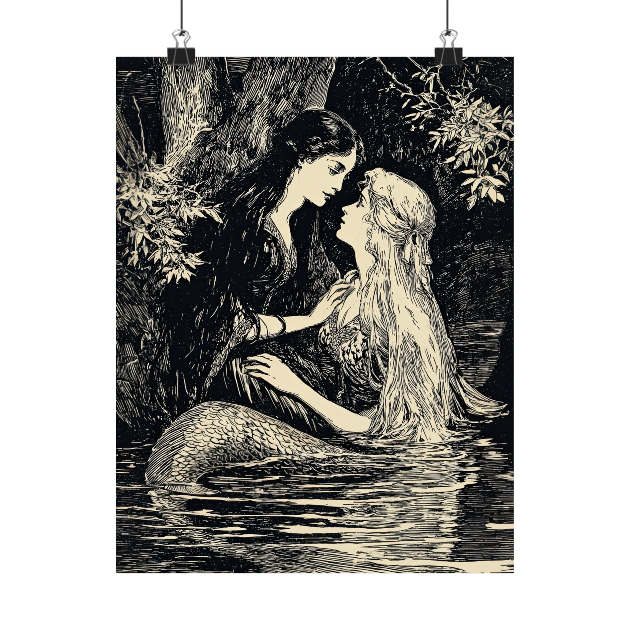 Mermaid Fairy Midnight Kiss