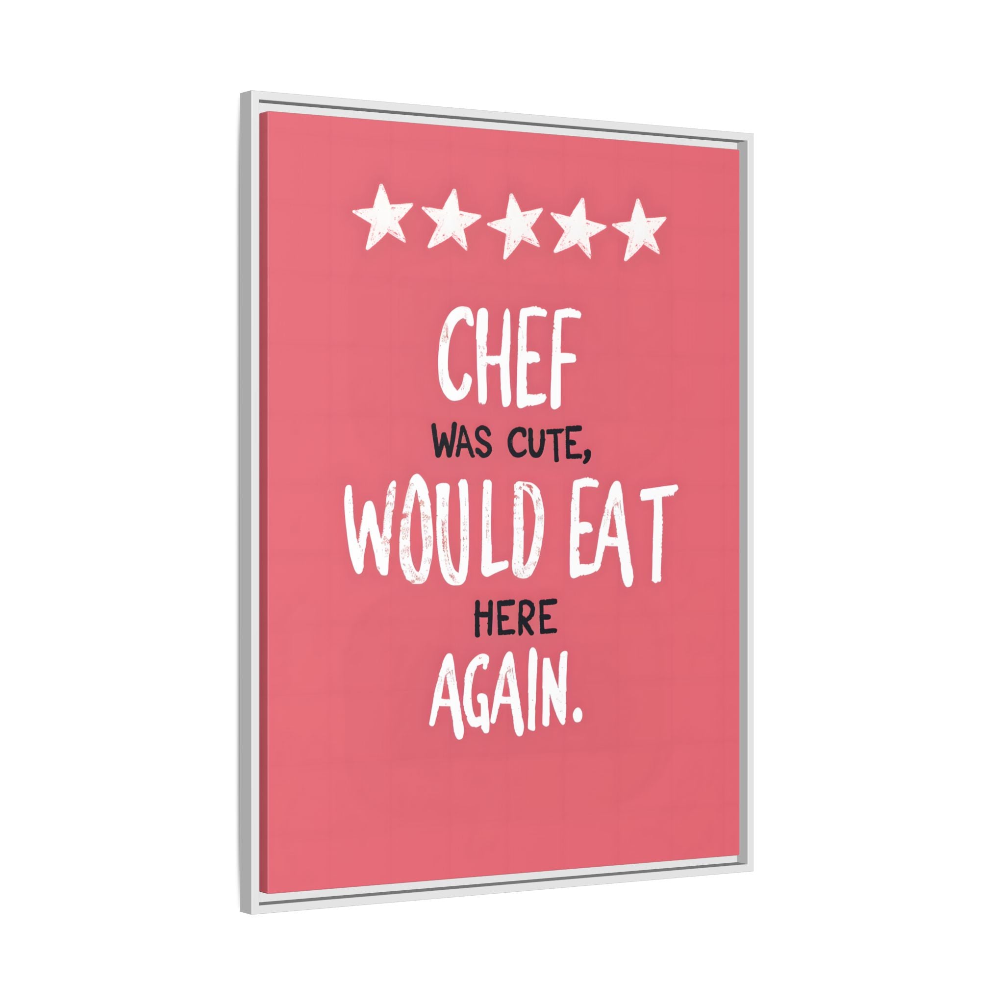 Framed Canvas - Chef’s Charm