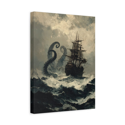 1.25" Matte Canvas - Into the Kraken’s Wake
