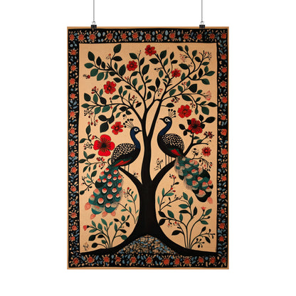 Lovers Under Blooming Canopy