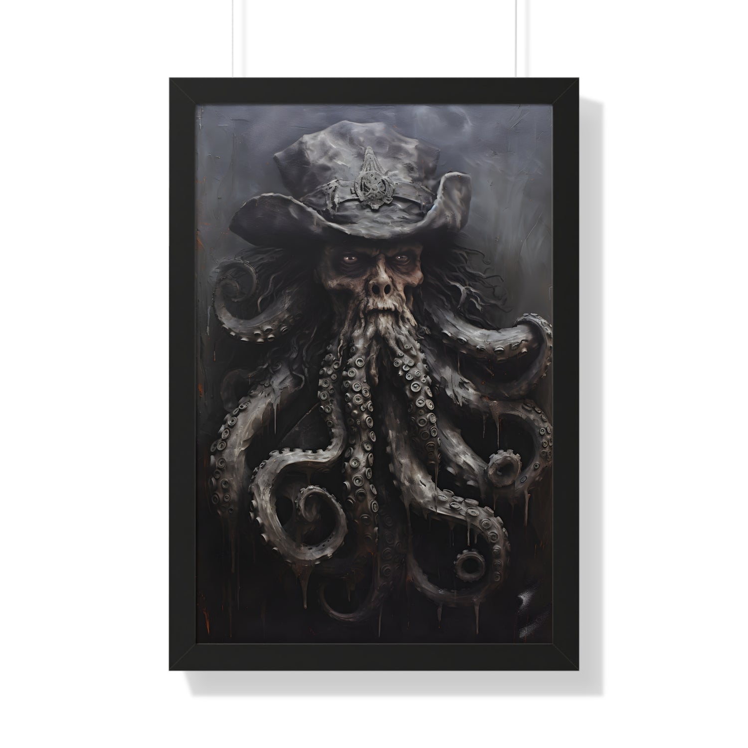 Framed Paper Print - Nautical Horror Legend