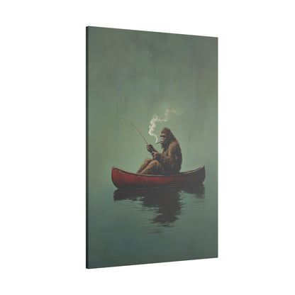 .75&quot; Matte Canvas - Bigfoot Canoe Adventure