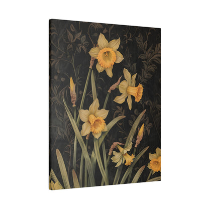 .75&quot; Matte Canvas - Golden Daffodils&